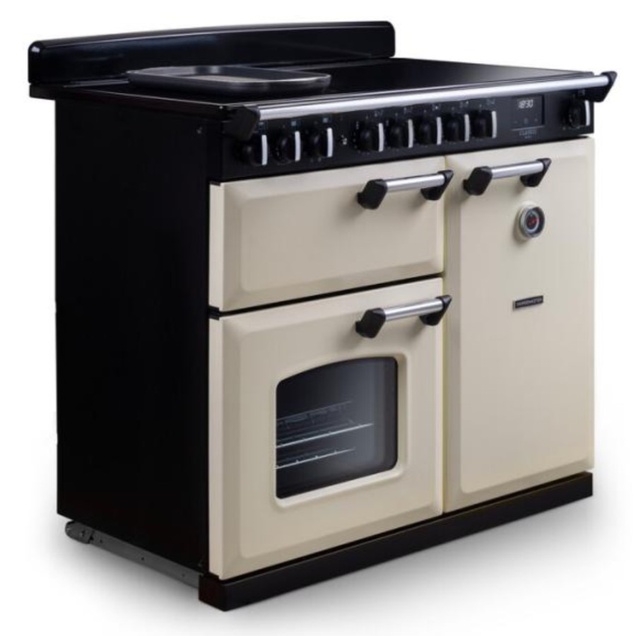 additioanl image for  RangeM Dual Fuel Green/Chrome 110 cm 